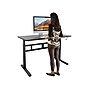 Mount-It! 55"W Manual Adjustable Standing Desk, Black (MI-7981)~#|#~sp123234024_sc7