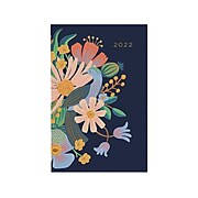 2022 Rifle Paper Co. 3.5" x 5.5" Weekly & Monthly Planner, Dovecote, Multicolor (PLP006)
