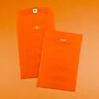 JAM Paper® 6 x 9 Open End Catalog Colored Envelopes with Clasp Closure, Orange Recycled, 25/Pack (V0128127F)~#|#~sp123307619_sc7