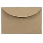 JAM Paper 3Drug Mini Recycled Kraft Envelopes, 2.3125 x 3.625, Brown Kraft Paper Bag, 25/Pack (5207691)~#|#~sp123307720_sc7