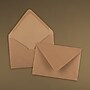 JAM Paper® A7 V-Flap Invitation Envelopes, 5.25 x 7.25, Brown Kraft Paper Bag, 25/Pack (63134665)~#|#~sp123307730_sc7