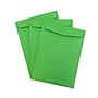 JAM Paper 10" x 13" Open End Catalog Colored Envelopes, Green Recycled, 10/Pack (V0128190B)~#|#~sp123307740_sc7