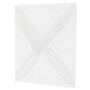 JAM Paper 3.125 x 3.125 Square Translucent Vellum Invitation Envelopes, Clear, 25/Pack (2851291)~#|#~sp123307790_sc7