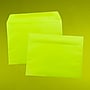 JAM Paper 9 x 12 Booklet Colored Envelopes, Ultra Lime Green, 25/Pack (5156771)~#|#~sp123307844_sc7