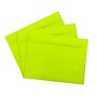 JAM Paper 9 x 12 Booklet Colored Envelopes, Ultra Lime Green, Bulk 1000/Carton (5156771B)~#|#~sp123307845_sc7