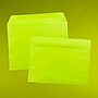 JAM Paper 9 x 12 Booklet Colored Envelopes, Ultra Lime Green, Bulk 1000/Carton (5156771B)~#|#~sp123307846_sc7
