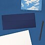 JAM Paper Open End #10 Business Envelope, 4 1/8" x 9 1/2", Navy Blue, 50/Pack (LEBA367I)~#|#~sp123308030_sc7