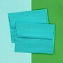 JAM Paper A2 Colored Invitation Envelopes, 4.375 x 5.75, Sea Blue Recycled, 50/Pack (70207I)~#|#~sp123308097_sc7