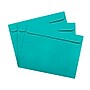 JAM Paper 9 x 12 Booklet Colored Envelopes, Sea Blue Recycled, Bulk 500/Box (5156773c)~#|#~sp123308252_sc7