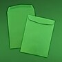 JAM Paper 10 x 13 Open End Catalog Colored Envelopes, Green Recycled, 50/Pack (v0128190i)~#|#~sp123308281_sc7