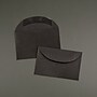 JAM Paper 3Drug Mini Envelopes, 2.3125 x 3.625, Black Linen, 50/Pack (13238i)~#|#~sp123308292_sc7