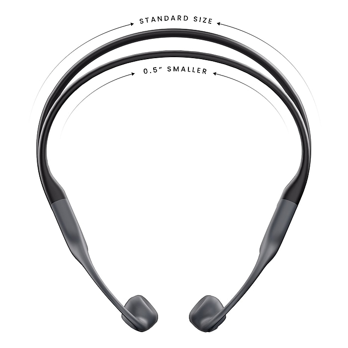 AFTERSHOKZ Aeropex Wireless Bluetooth Open-Ear Endurance Headphones, Black (AS800-M-CB-US) | Staples AFTERSHOKZ Aeropex Wireless Bluetooth Open-Ear Endurance Headphones, Black (AS800-M-CB-US) | Staples