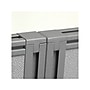 Bush Business Furniture Easy Office 66"H x 119"W 2 Person T-Shaped Workstation, White/Gray (EODH56SWH-03K)~#|#~sp123313195_sc7