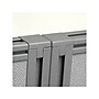Bush Business Furniture Easy Office 45"H x 60"W 2 Person Back to Back Cubicle Panel Workstation, White/Gray (EOD460WH-03K)~#|#~sp123313267_sc7