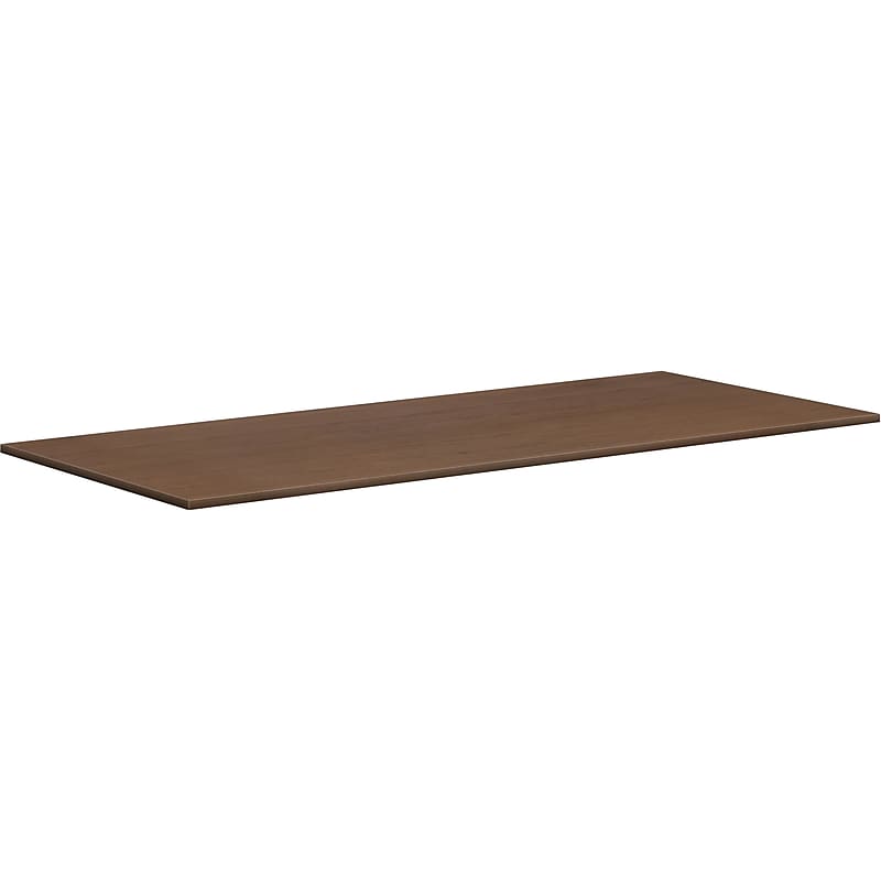 HON Mod 42" Conference Table Top, Sepia Walnut (HLPLTBL4296RCT.LSE1) image 1