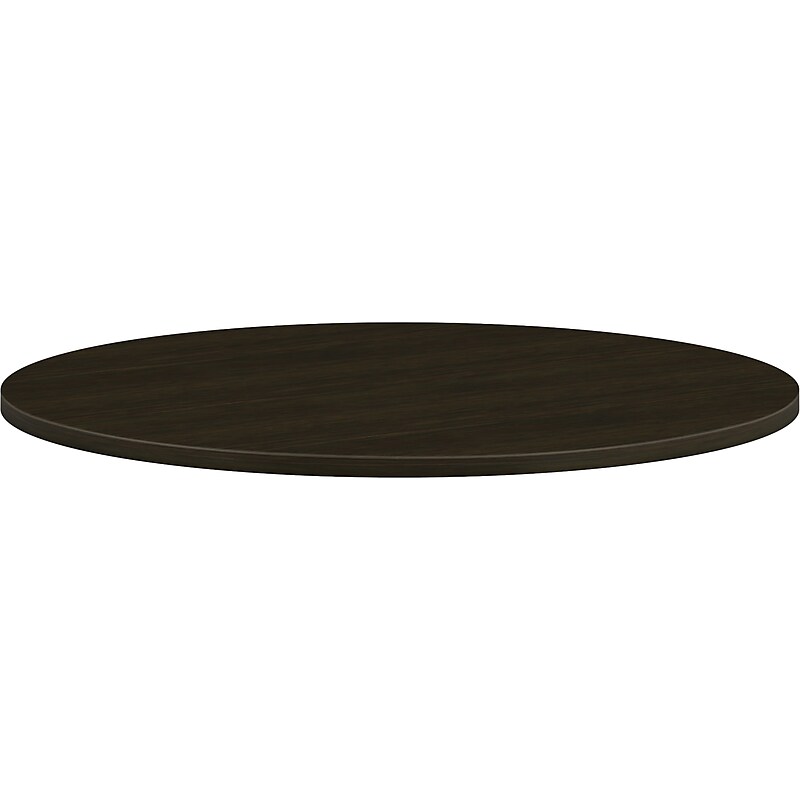 HON Mod 42" Conference Table Top, Java Oak (HLPLTBL42RND.LJA1) image 1