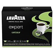 Lavazza Expert Caffe Decaf Coffee, Capsule, Medium Roast, 36/Box (1953001416)