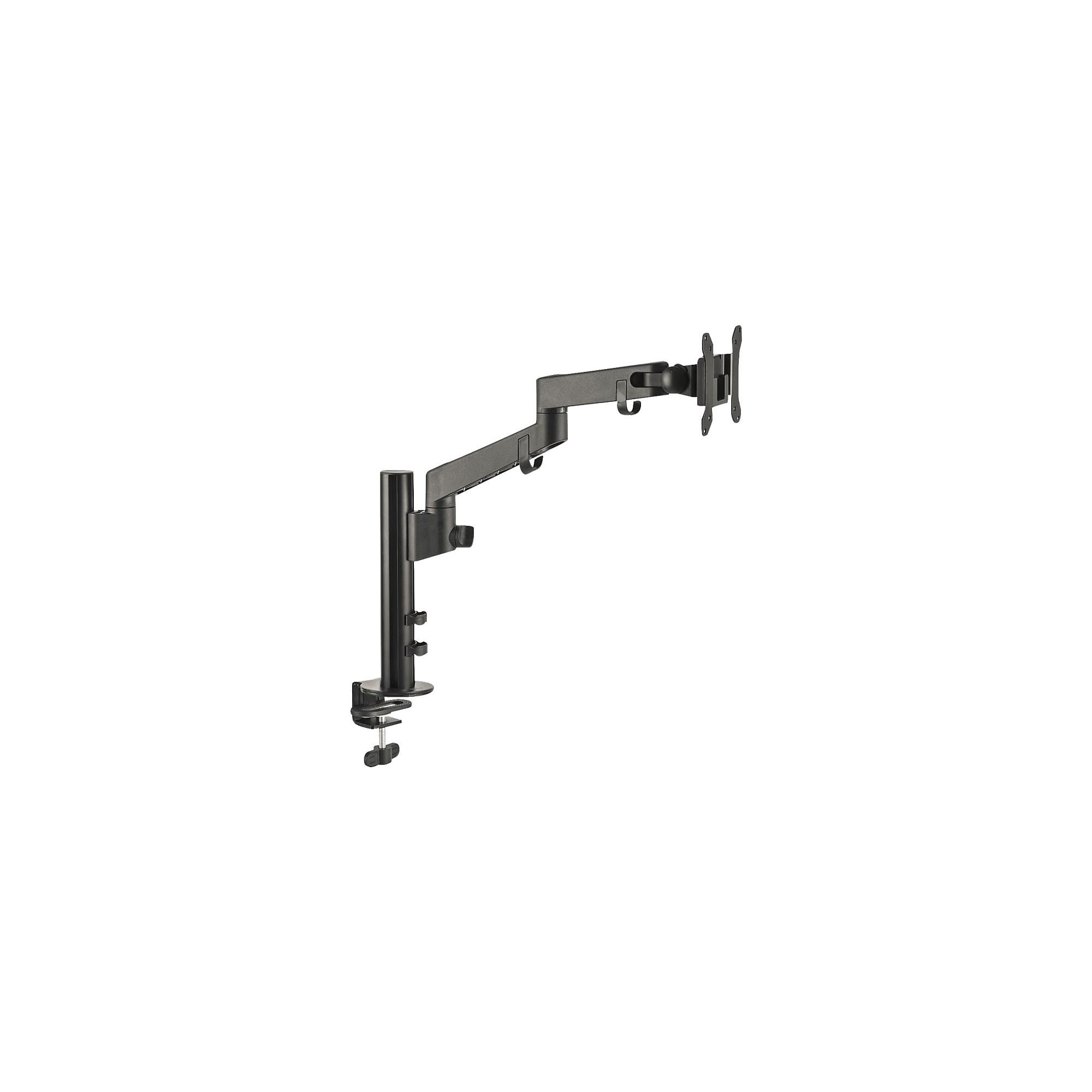 SIIG Single Arm Monitor Desk Mount 14″ to 30″ Adjustable Arms, Up to 30″ Monitor, Black (CE-MT3D11-S1) Simolary simolary.com