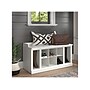 Bush Furniture Woodland 40W Shoe Storage Bench with Shelves, White Ash (WDS240WAS-03)~#|#~sp123542758_sc7
