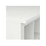 Bush Furniture Woodland 40W Shoe Storage Bench with Shelves, White Ash (WDS240WAS-03)~#|#~sp123542761_sc7