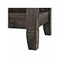 Bush Furniture Key West 66"H 5-Shelf Bookcase with Adjustable Shelves, Dark Gray Hickory Wood, 2/Set (KWS046GH)~#|#~sp123542903_sc7