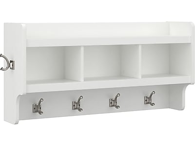 Woodland 40W Wall Mounted Coat Rack with Shelf - Thumbnail 3