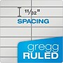 TOPS Prism Steno Pads, 6" x 9", Gregg Ruled, Gray, 80 Sheets/Pad, 4 Pads/Pack (80274)~#|#~sp123617963_sc7