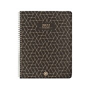 2022 AT-A-GLANCE 8.5" x 11" Weekly & Monthly Planner, Elevation Eco, Gray (75950R3022)