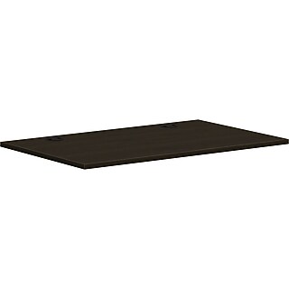 HON Mod Rectangle Table Top Slate Teak Laminate Slab Base HON Mod ...