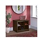 Bush Furniture Woodland 24W Small Shoe Bench with Shelves, Ash Brown (WDS224ABR-03)~#|#~sp123622177_sc7