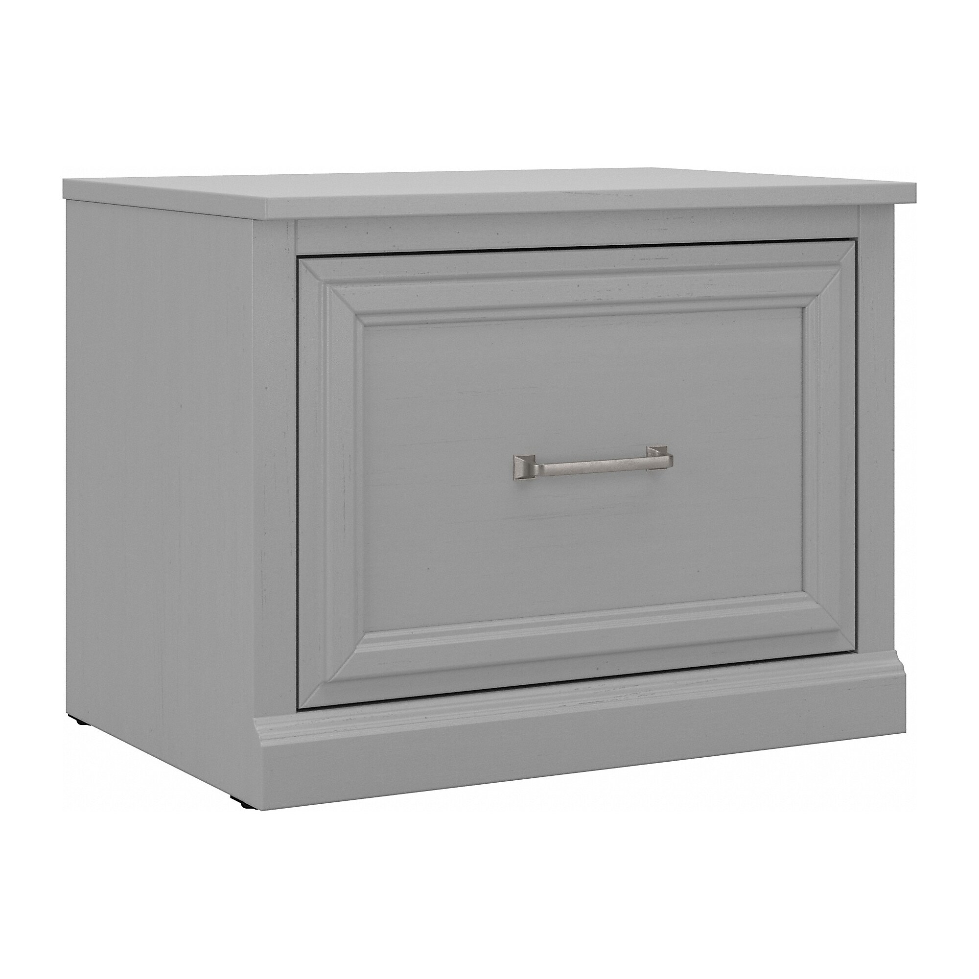Bush Furniture Woodland 24W Small Shoe Bench with Drawer, Cape Cod Gray (WDS124CG-03) Sansujyuku sansujyuku.com
