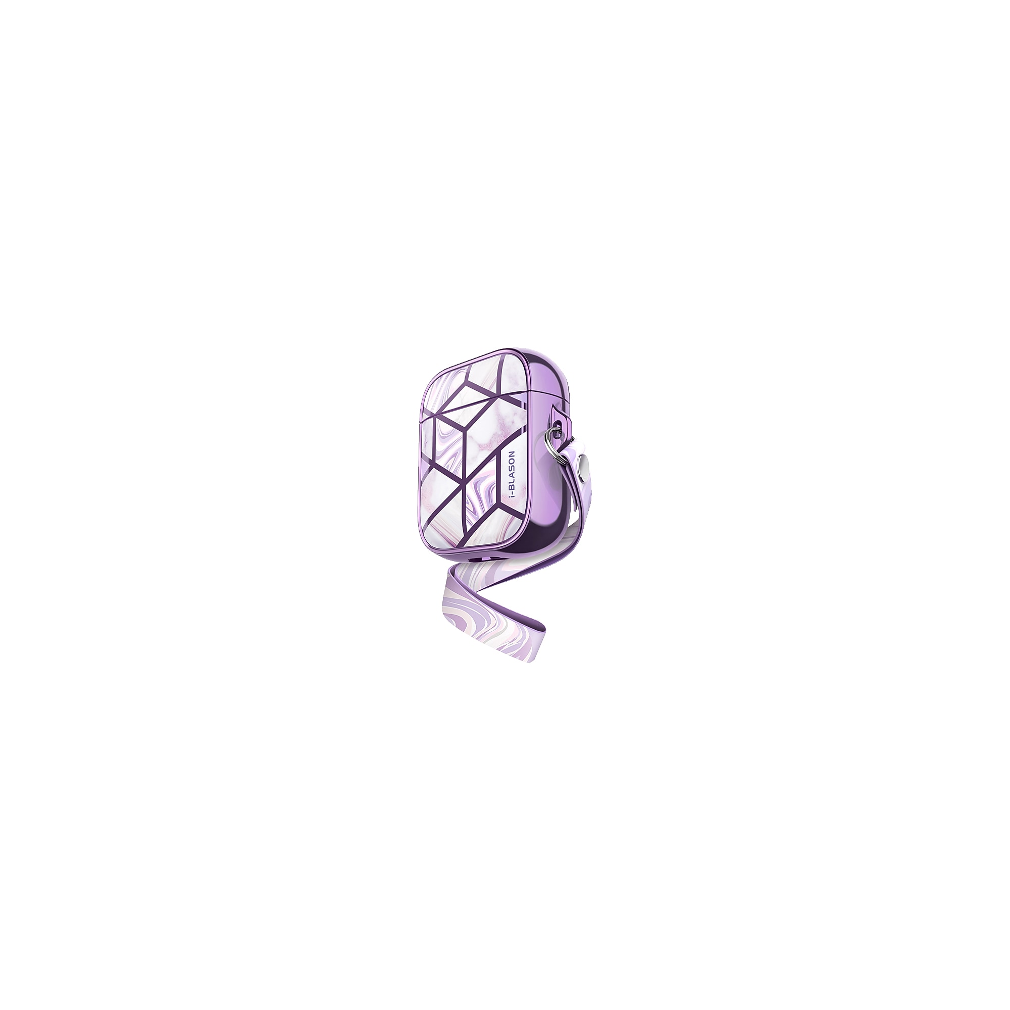 i-Blason Cosmo Case for Apple AirPods 1st/2nd Gen, Marble Purple (AirPods2019-Cosmo-Ameth) Sansujyuku sansujyuku.com