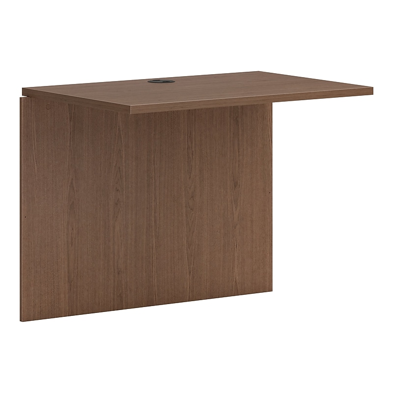 HON Mod 36" Desk Returns, Sepia Walnut (HLPLB3624.LSE1) image 1