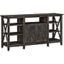 Bush Furniture Key West Tall TV Stand, Dark Gray Hickory, Screens up to 65" (KWV160GH-03)~#|#~sp123701737_sc7