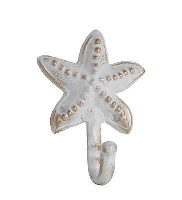 UPC 805572300943 product image for Privilege white cast iron starfish, 3x1.5x4.5 | upcitemdb.com