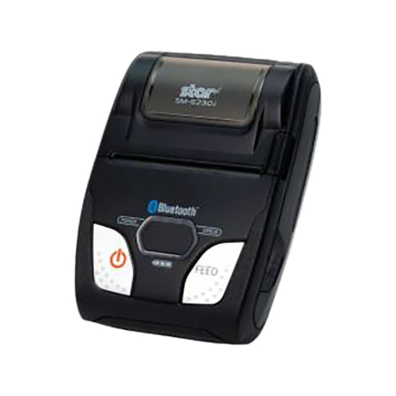 Star Micronics 39632110 SM-S230i Direct Thermal Printer, USB/ Bluetooth, Black image 1