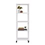 Space Solutions Ready-to-assemble 72-inch High Mobile 5-Shelf Bookcase, White~#|#~sp123885462_sc7