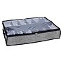 Simplify Under the Bed Shoe Storage Box, 12 Pair, Black (25430-BLACK)~#|#~sp12403422_sc7