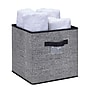 Simplify Collapsible Storage Cube, Black (25432-BLACK)~#|#~sp12403424_sc7
