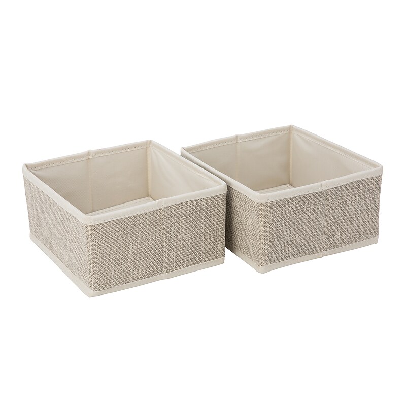 Simplify Nedium Drawer Organizer, Faux Jute (25513-FEJ) image 1