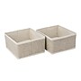 Simplify Nedium Drawer Organizer, Faux Jute (25513-FEJ)~#|#~sp12403428_sc7