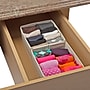 Simplify Nedium Drawer Organizer, Faux Jute (25513-FEJ)~#|#~sp12403431_sc7