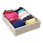 Simplify Drawer Organizer, 4 Compartment, Faux Jute (25515-FEJ)~#|#~sp12403439_sc7