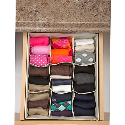 Simplify 9 Compartment Drawer Organizer - Thumbnail 5