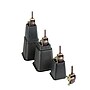 Simplify Adjustable Bed Risers Set, 8 Piece, Black (2998-8)~#|#~sp12403765_sc7