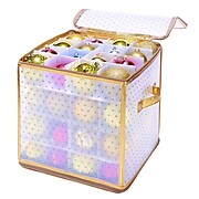 Simplify Ornament Organizer, 64-Count, Gold (9002-GOLD)