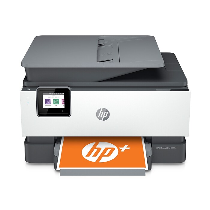HP OfficeJet Pro 9015e All-in-One Wireless Color Printer, with bonus 6 months free Instant Ink with HP+ (1G5L3A)