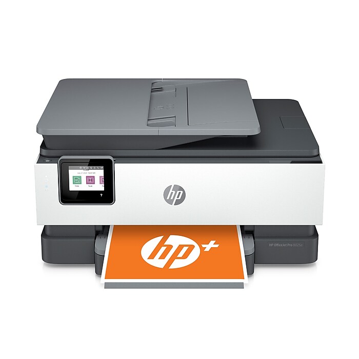 HP OfficeJet Pro 8025e All-in-One Wireless Color Printer, with bonus 6 months free Instant Ink with HP+ (1K7K3A)
