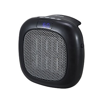 Hunter 750-Watt 2560 BTU Ceramic Electric Heater, Black (73027)