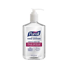 PURELL Prime Defense Advanced 85% Alcohol Gel Hand Sanitizer, 12